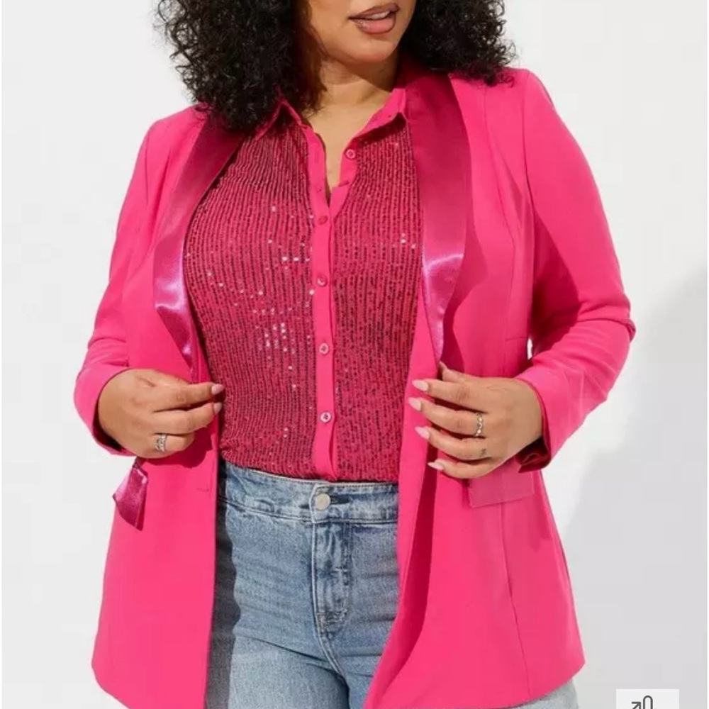 Women's Pink Blazer